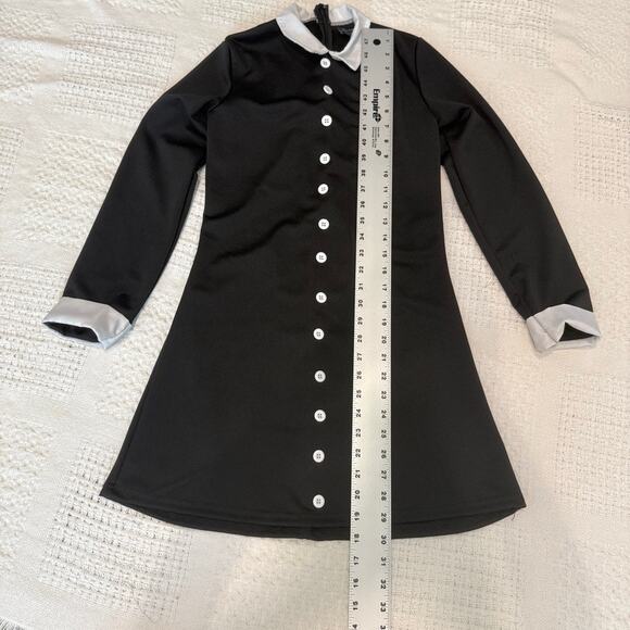 Spirit Wednesday Addams child large Halloween costume dress A3 2974 - Picture 4 of 10